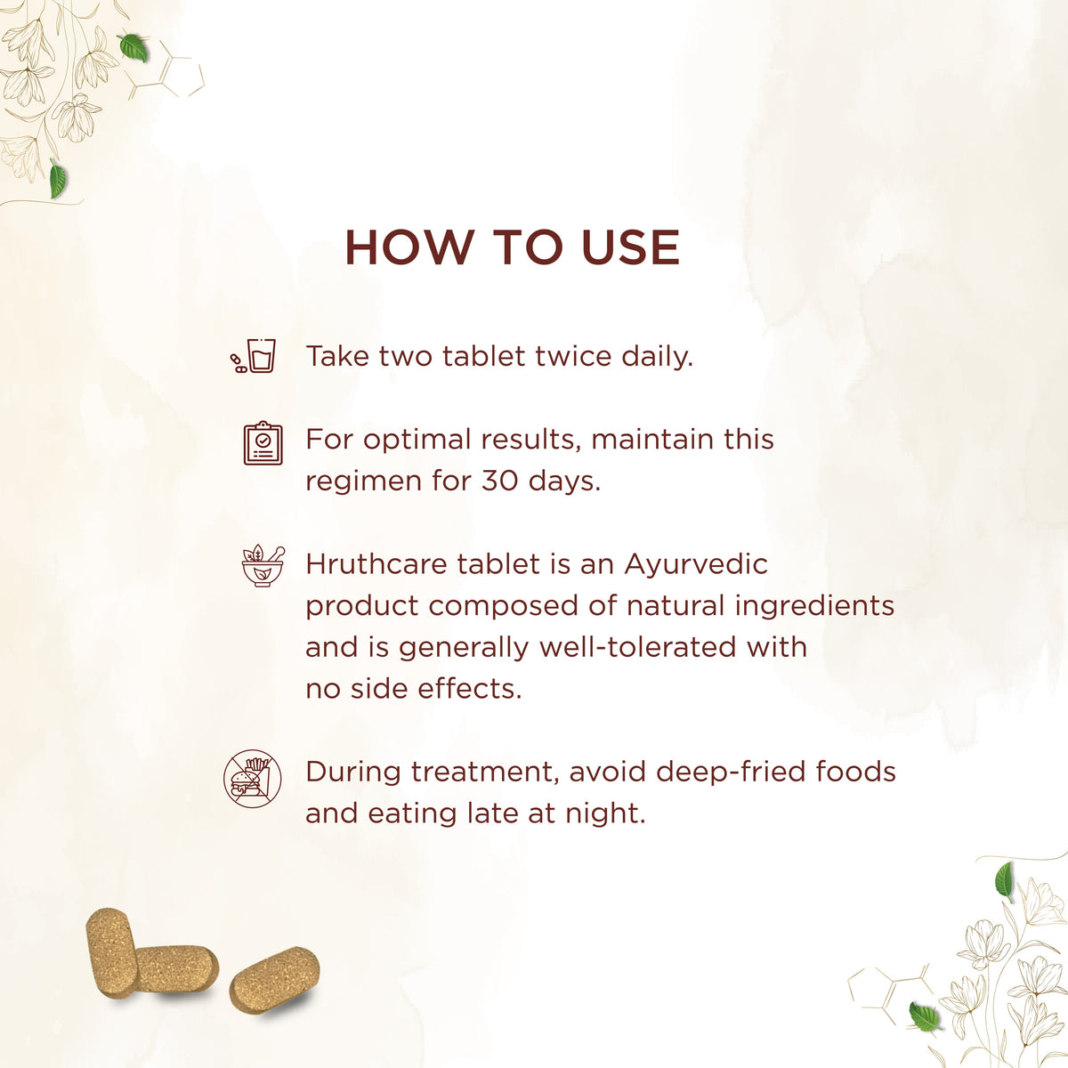 Shreevarma Hruth Care Tablets