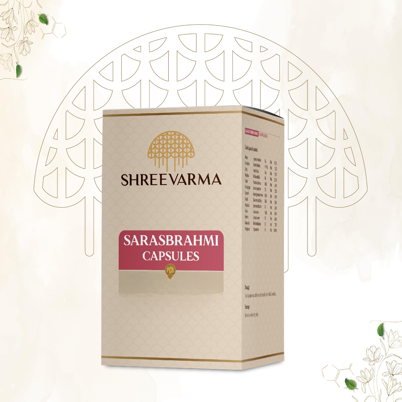 Shreevarma Saras Brahmi Capsules