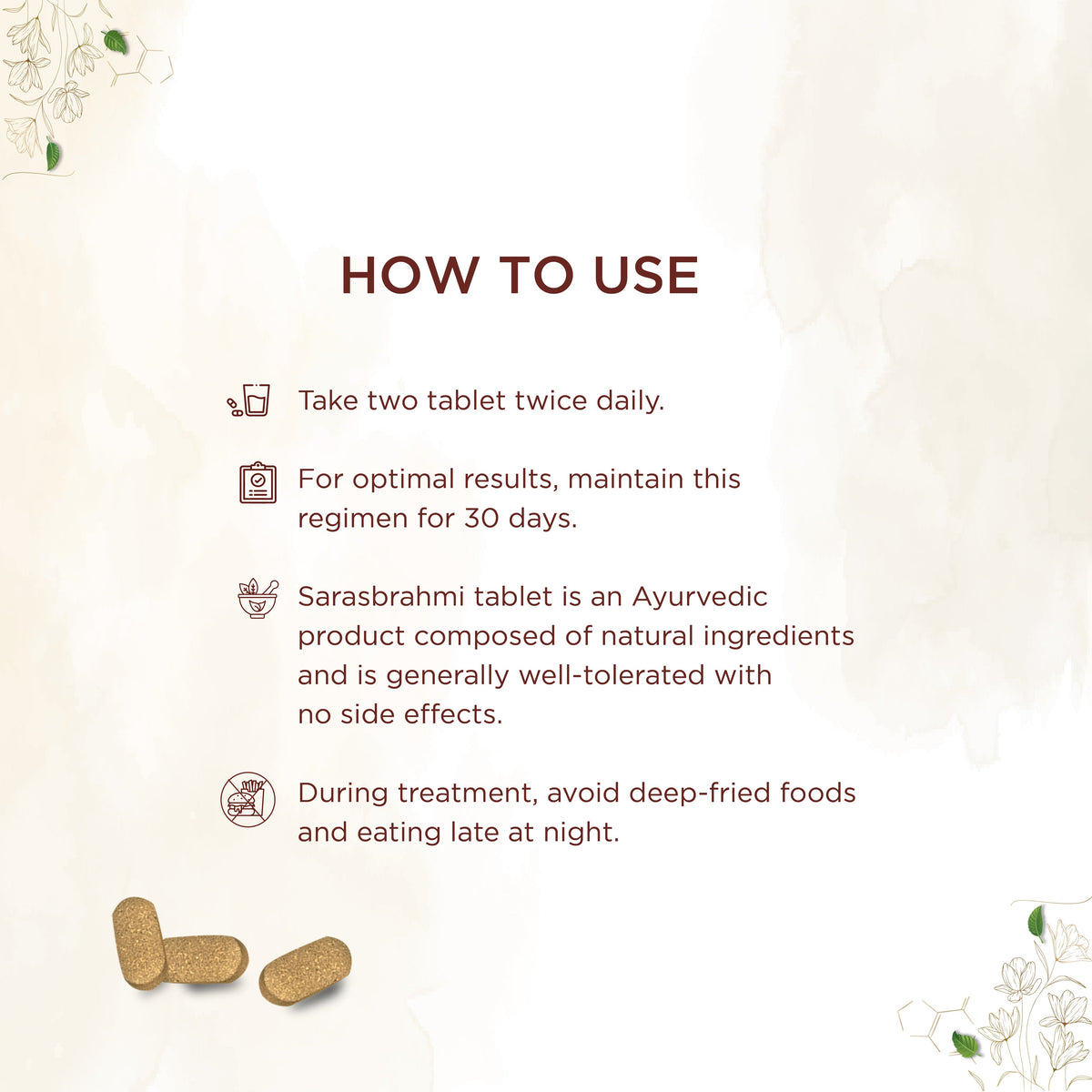 Shreevarma Saras Brahmi Tablets