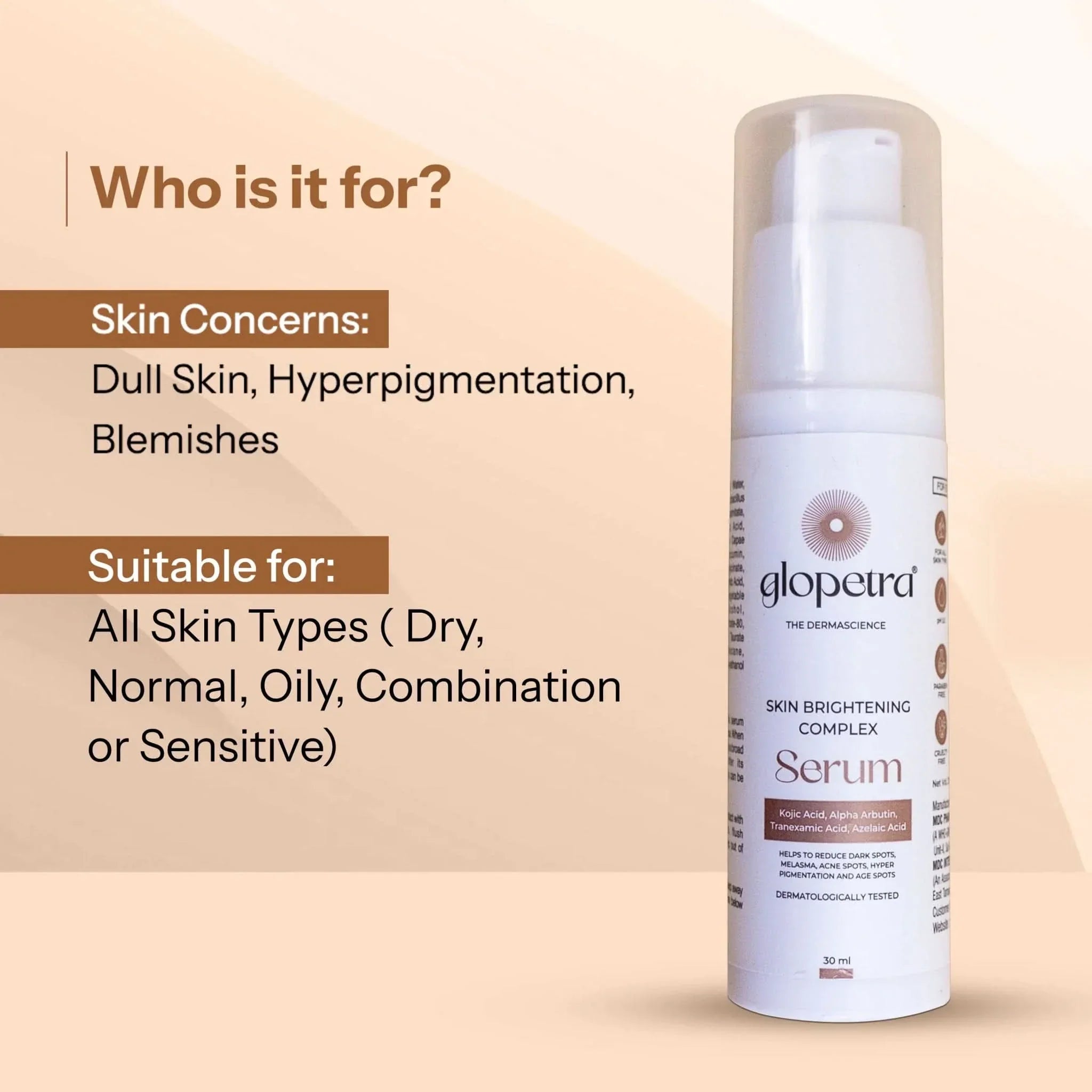 Glopetra Skin Brightening Complex Serum
