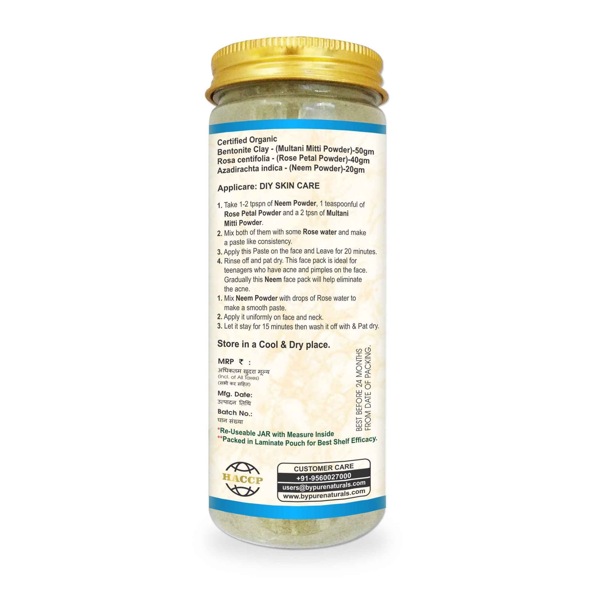 byPureNaturals Organic Skin Detox Kit