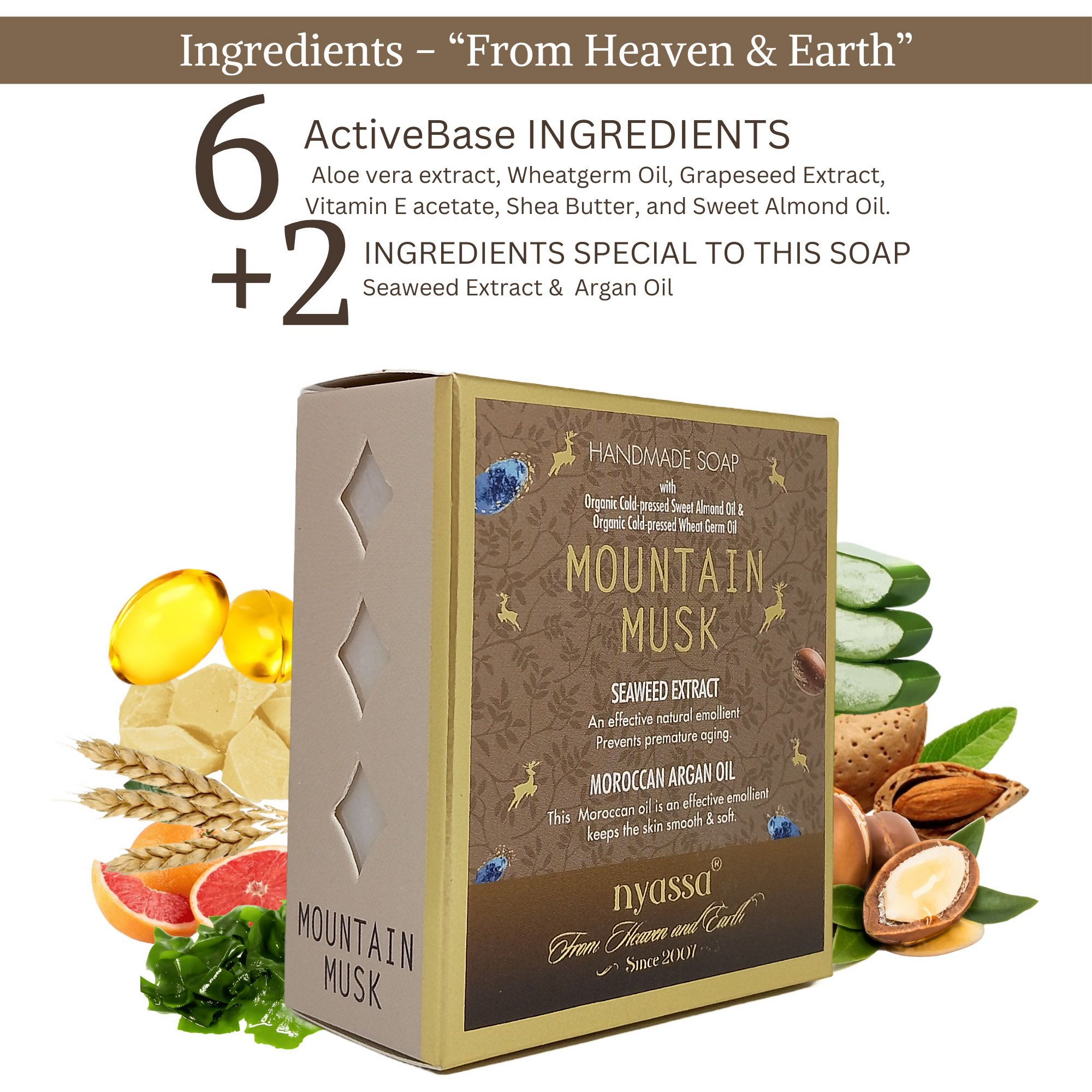 Nyassa Mountain Musk Handmade Soap
