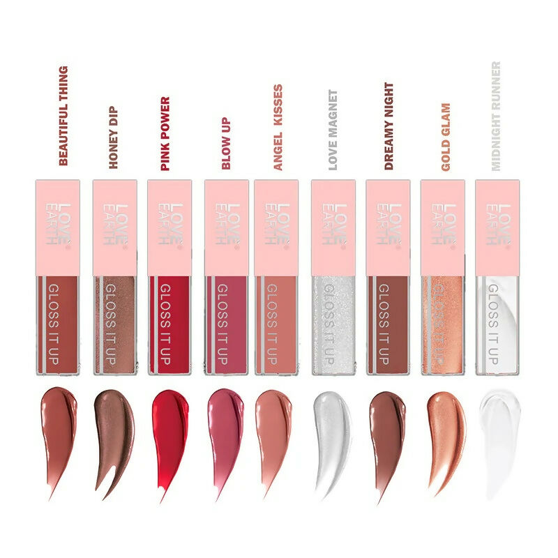 Love Earth Liquid Lip Gloss - Brights