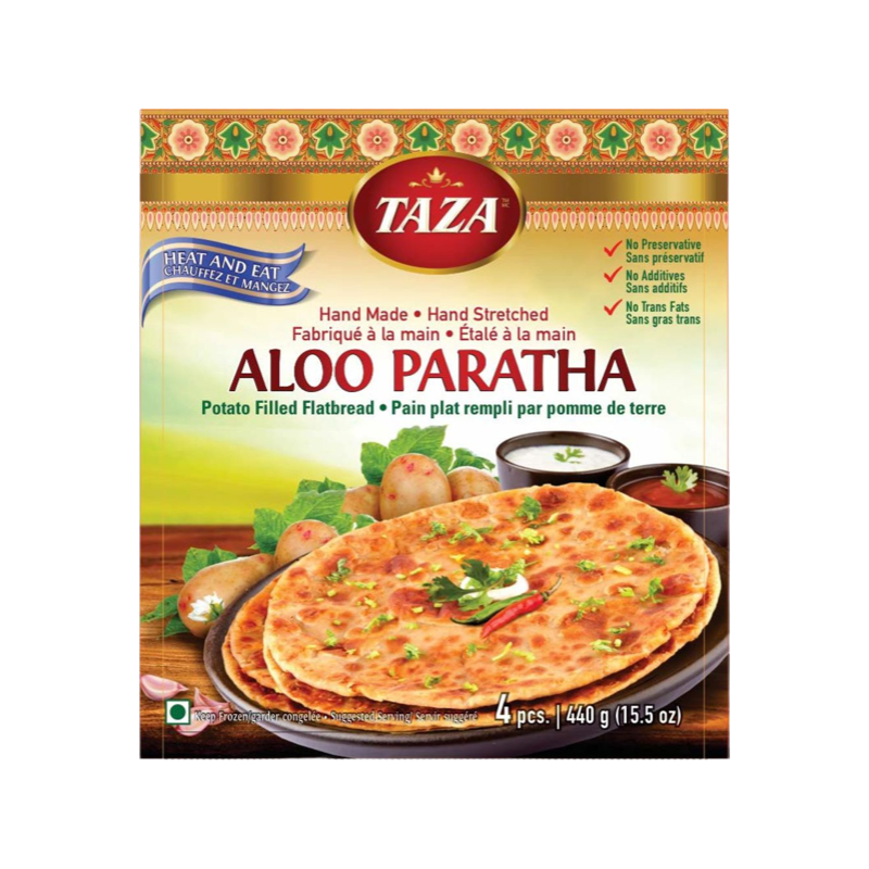 Taza Aloo Paratha 440g (4 Pcs)