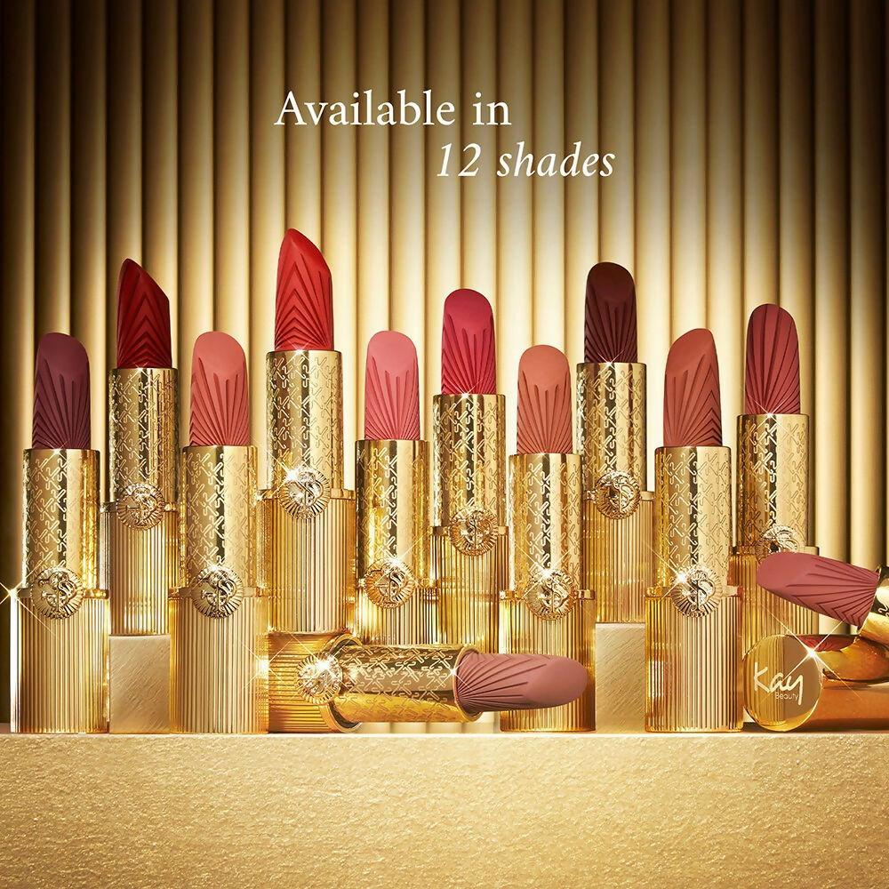 Kay Beauty x Falguni Shane Peacock Luxe Matte Lipstick - Blush Zari