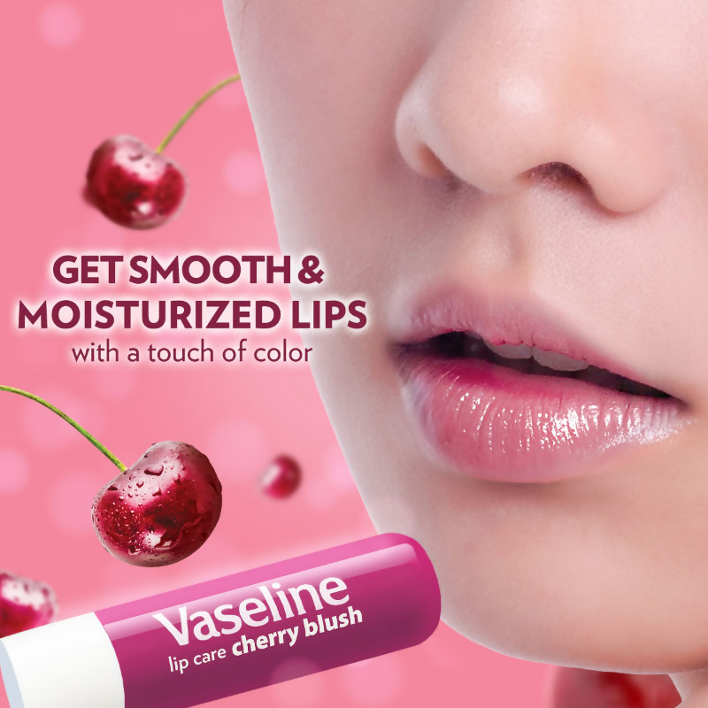 Vaseline Lip Care Lip Balm Stick - Cherry Blush