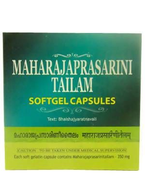 Kottakkal Arya Vaidyasala Maharajaprasarani Tailam Softgel Capsules