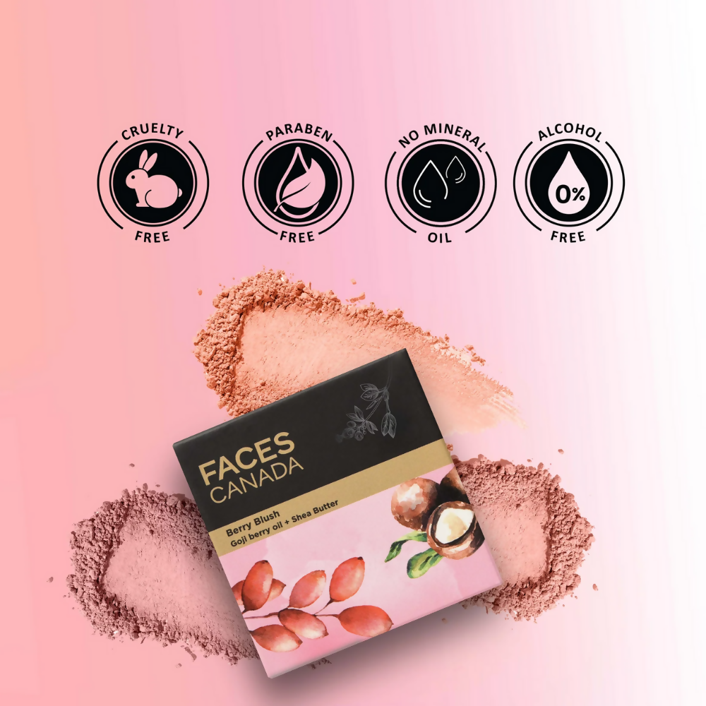 Faces Canada Berry Blush - Love Vibes Only 03