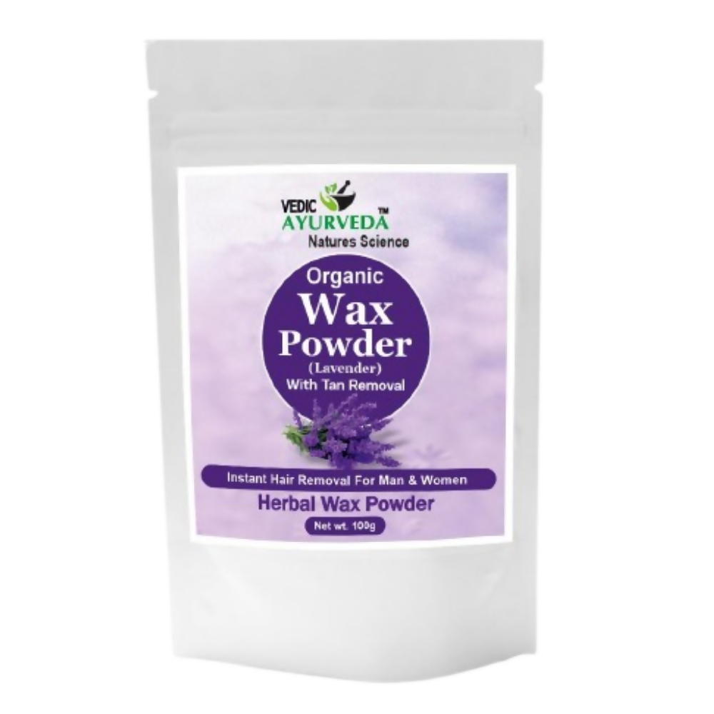 VedicAyurveda Herbal Wax Powder - Lavender