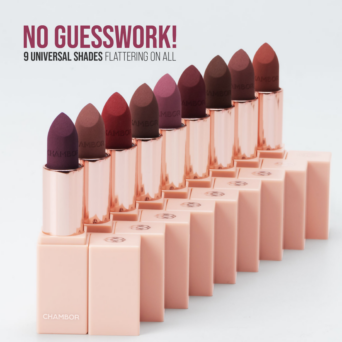 Chambor Colour Studio Les Universelles Matte Lipstick - Confidant