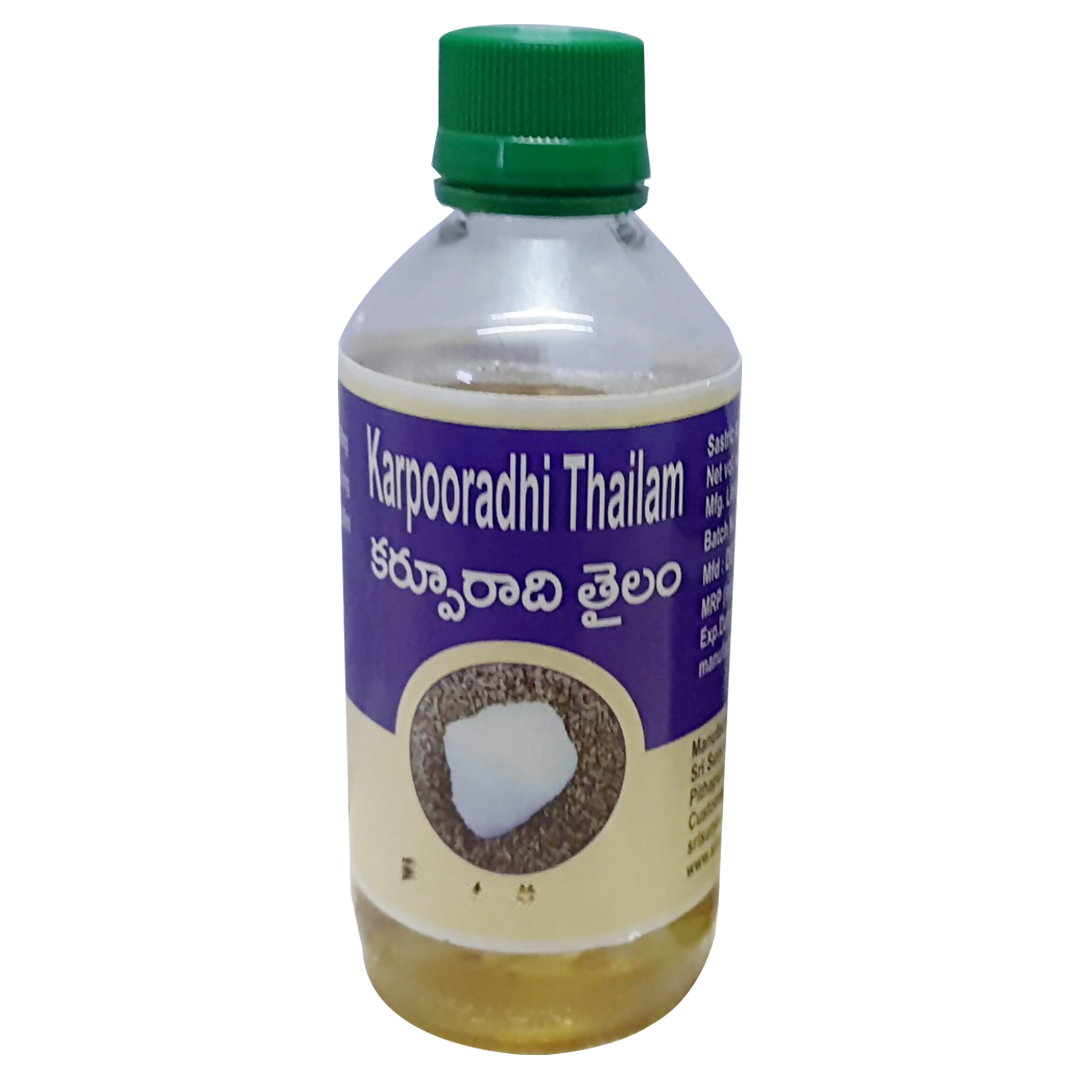 Sri Surya Ayurveda Karpooradhi Thailam