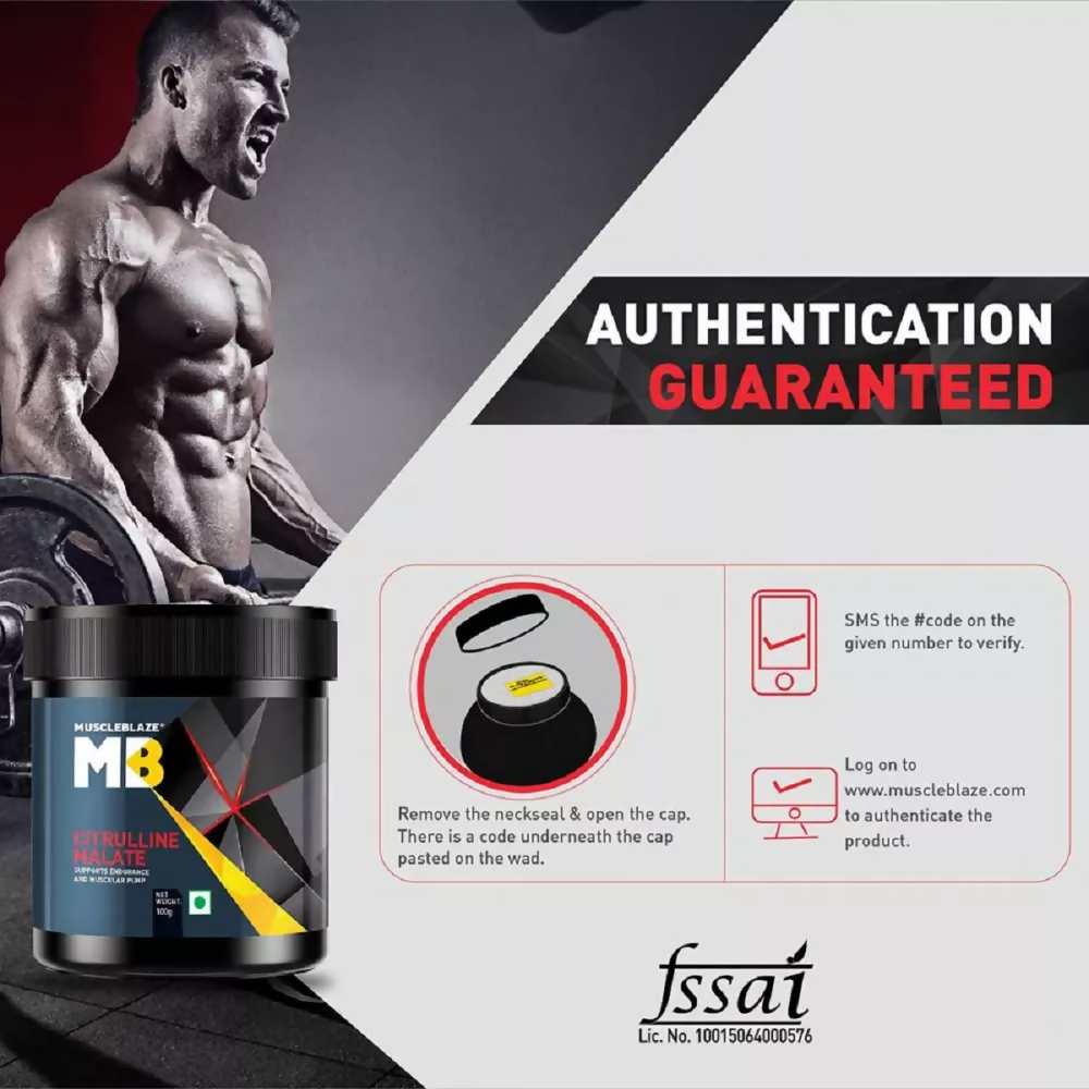 MuscleBlaze Citrulline Malate