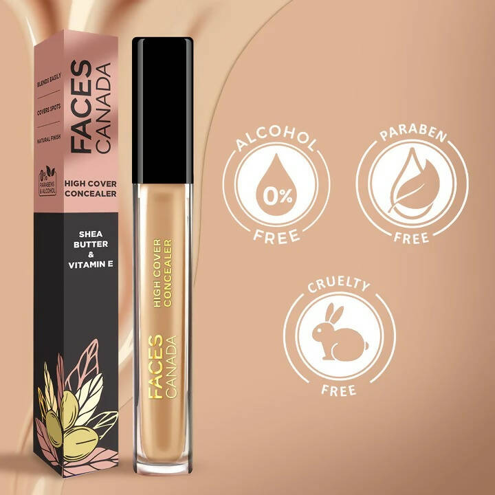 Faces Canada High Cover Concealer-Toffee Love 04