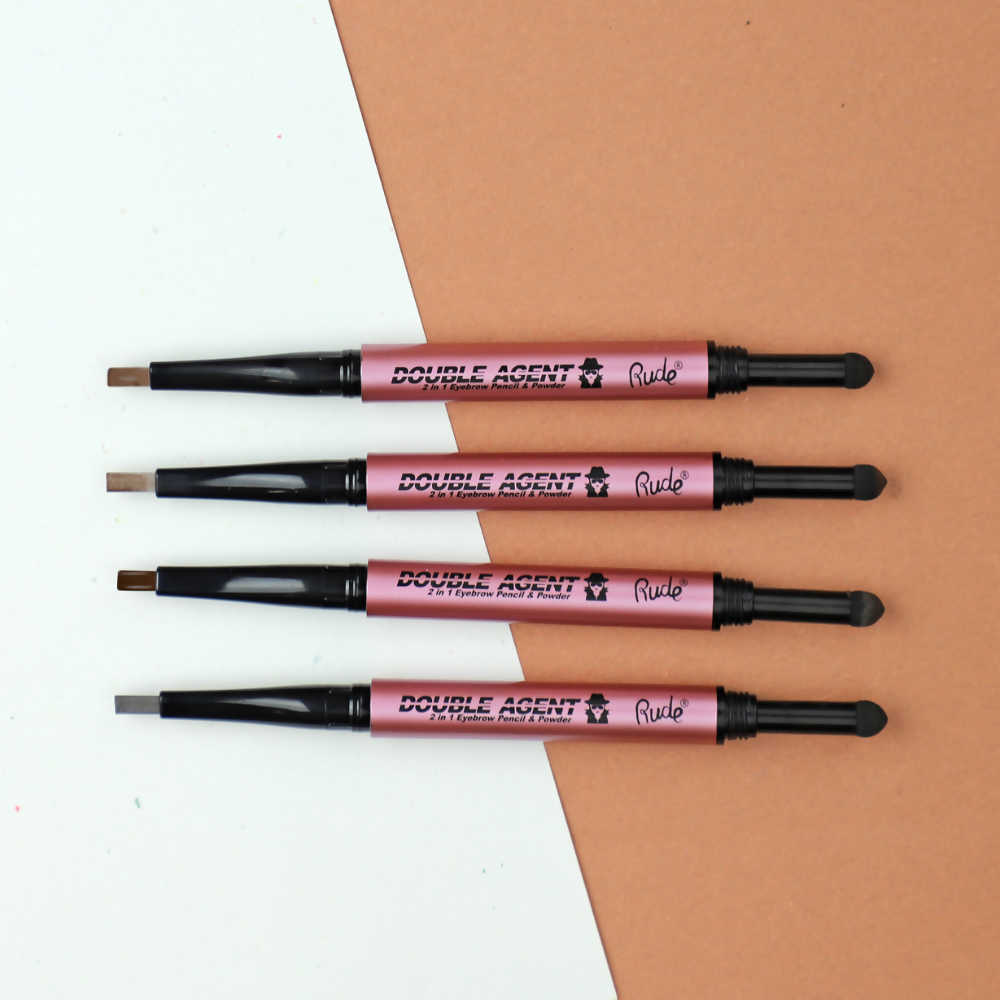 Rude Cosmetics Double Agent Eyeliner - Black Brown