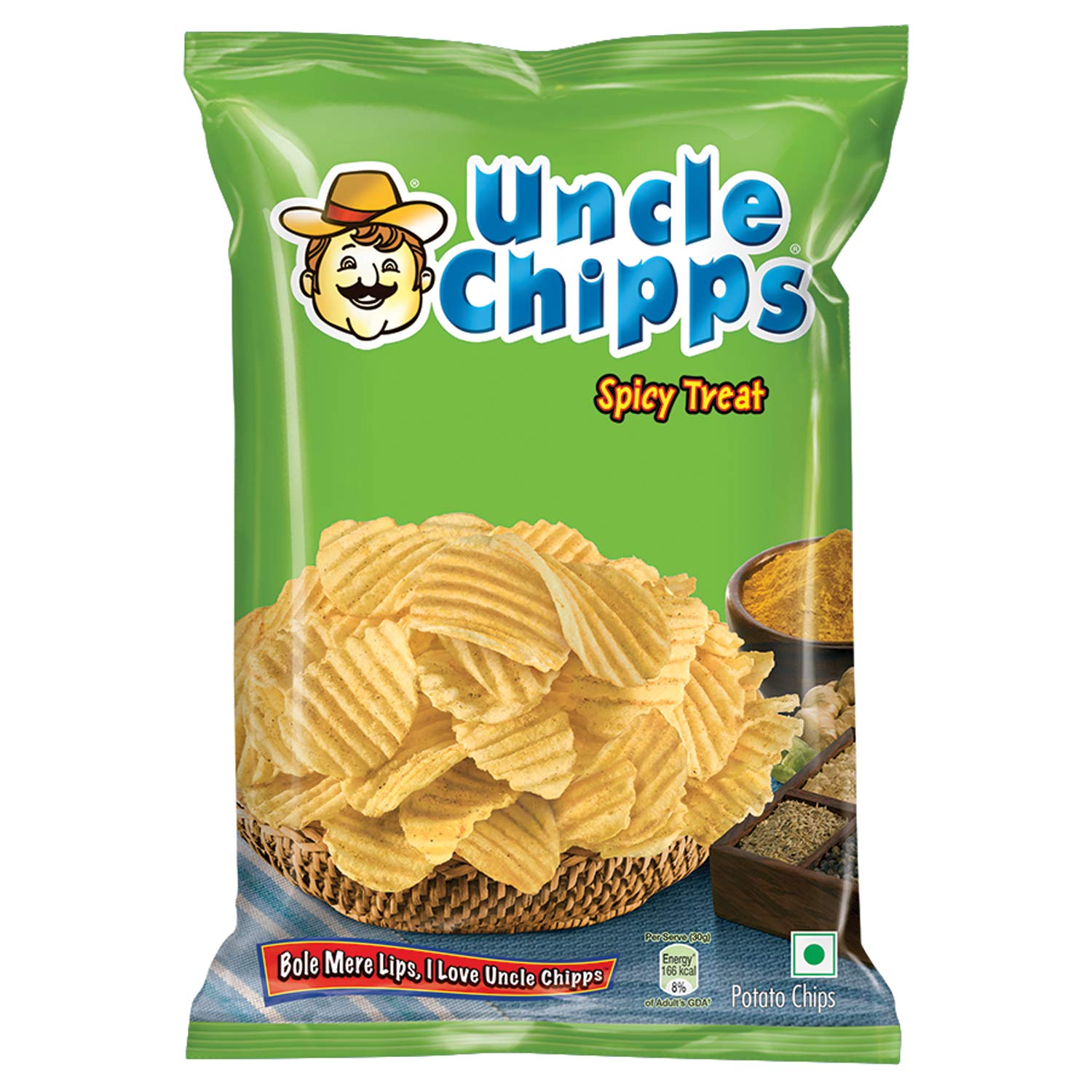 Uncle Chips Spicy Treat 55g