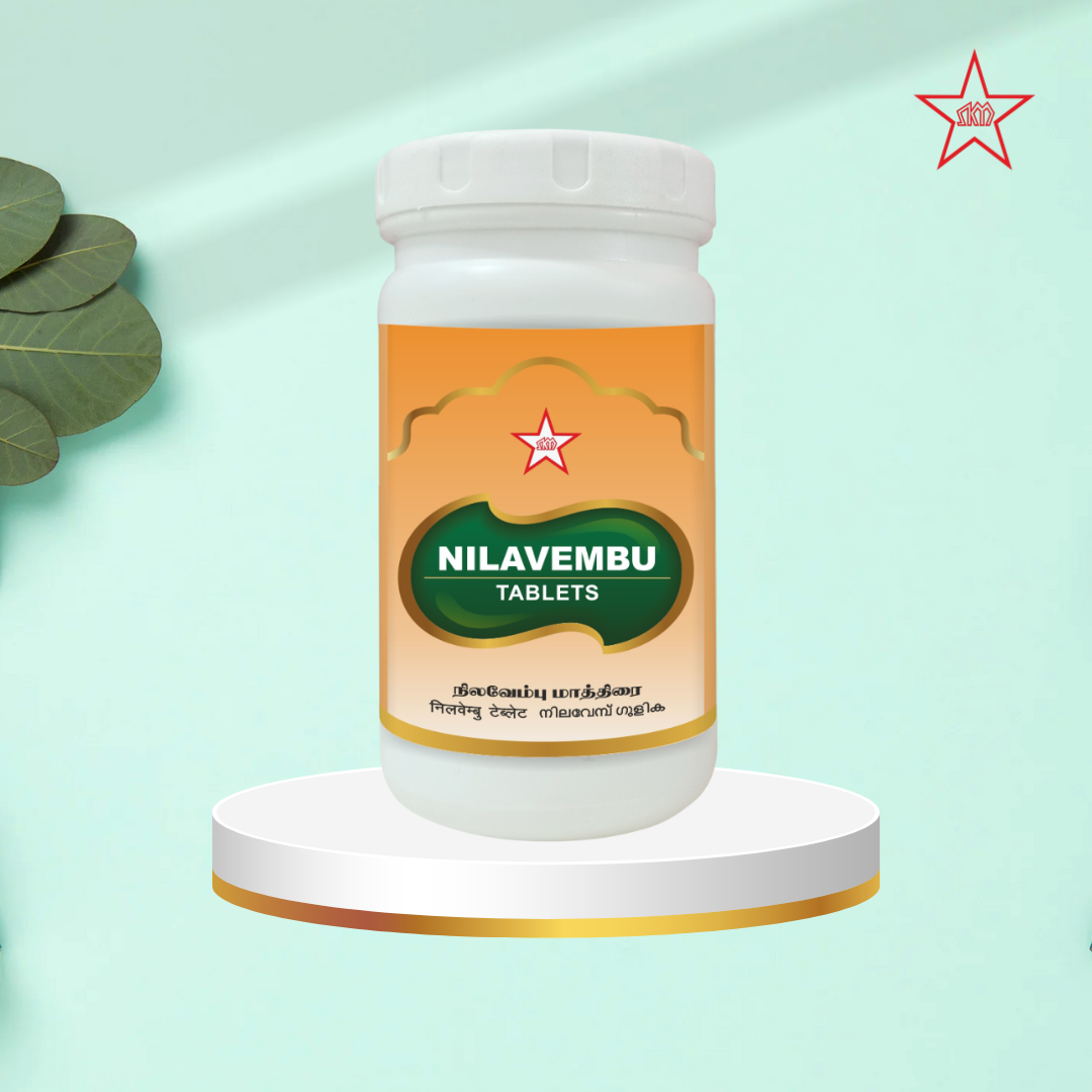 Skm Ayurveda Nilavembu Kudineer 500Mg Tablet