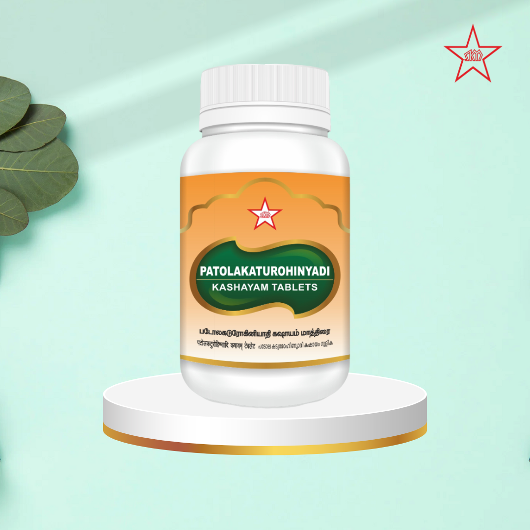 Skm Ayurveda Patolakaturohinyadi Kashayam Tablet