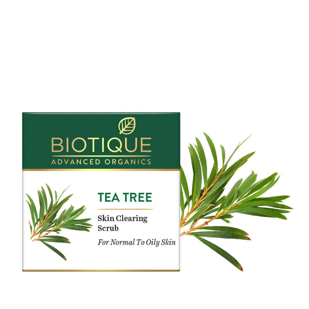 Biotique Advanced Organics Tea Tree Skin Clearing Scrub