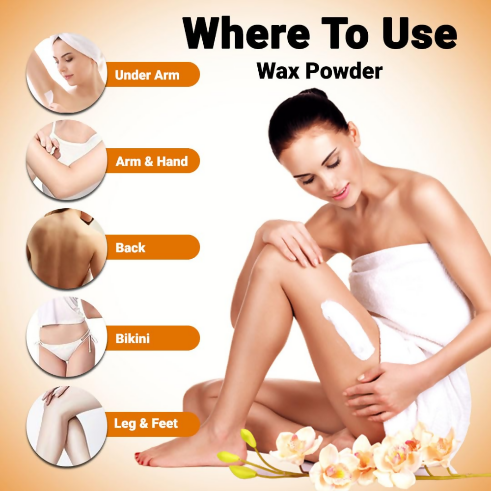 VedicAyurveda Herbal Wax Powder - Turmeric