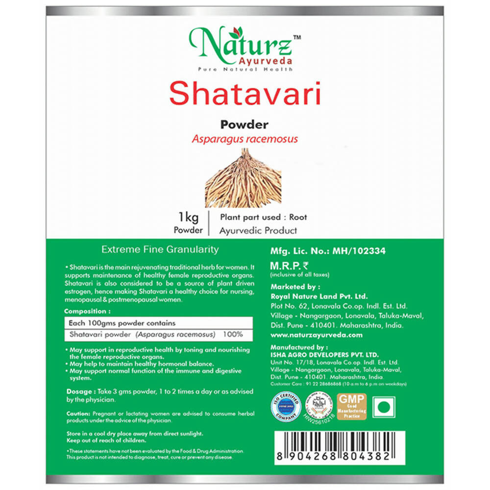 Naturz Ayurveda Shatavari Powder