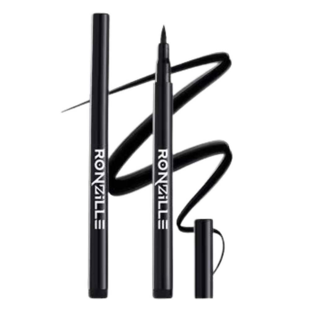 Ronzille Deep Black Sketch Matte Eyeliner Pencil Black