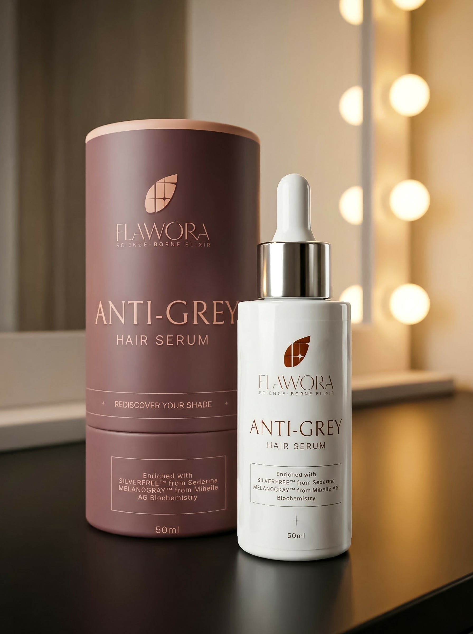 Flawora Anti-Grey Hair Serum
