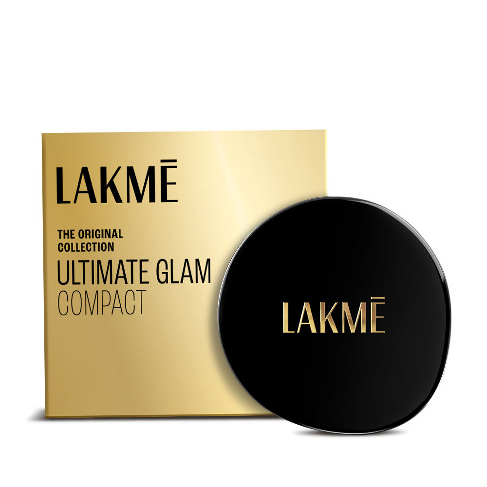 Lakme Ultimate Glam Compact, Skin Lightening Compact Powder - Golden Sand 03
