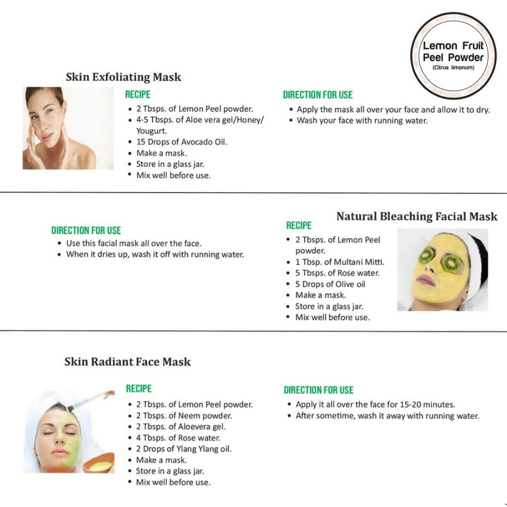 VedicAyurveda Lemon Peel Powder
