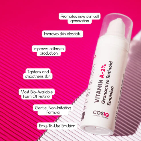 COSIQ Vitamin A-2% Granactive Retinoid Emulsion