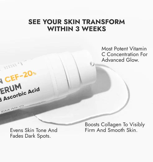 COSIQ Vitamin CEF-20% Face Serum