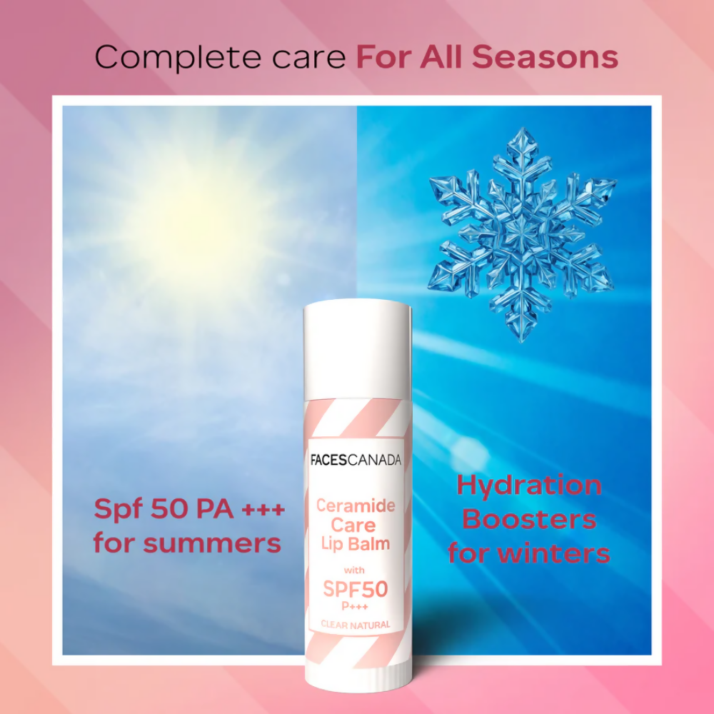 Faces Canada Ceramide Care Lip Balm - Clear Natural 01