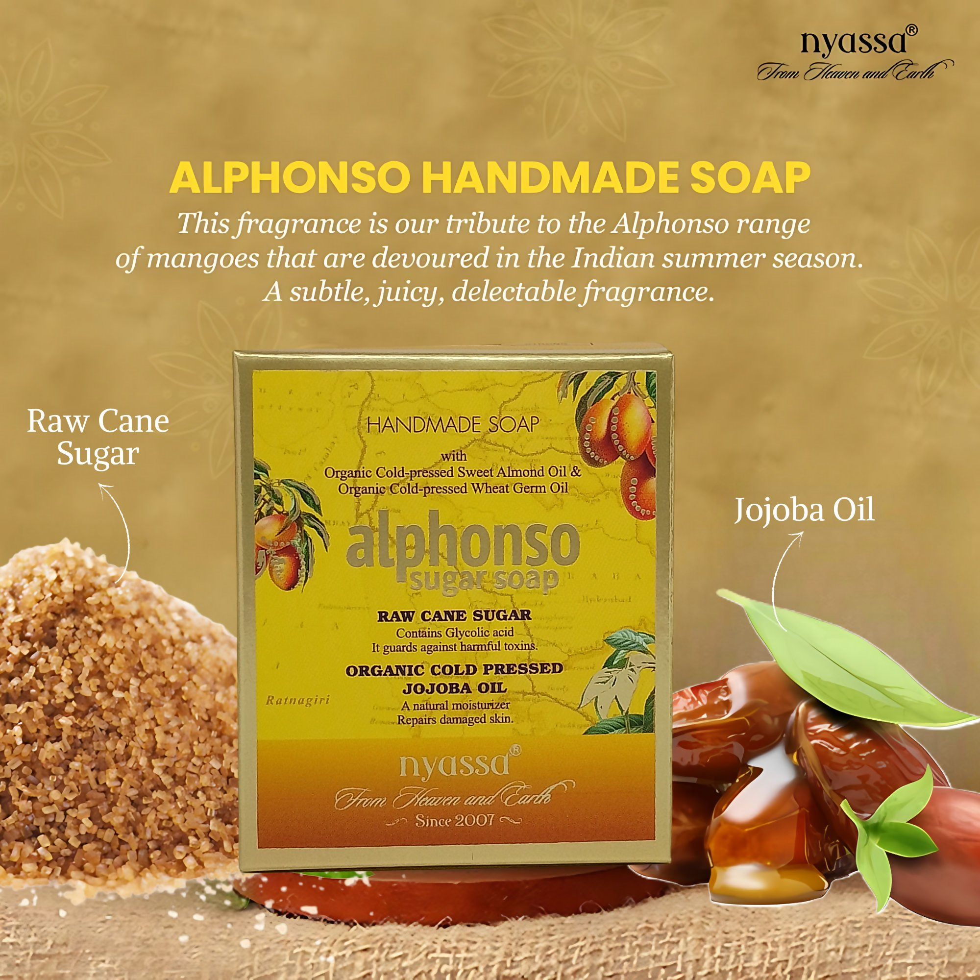 Nyassa Alphonso Sugar Soap