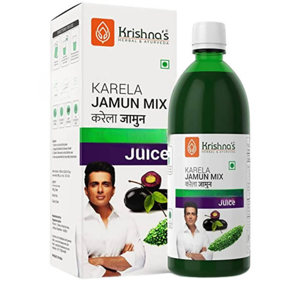 Krishna's Herbal & Ayurveda Karela Jamun Mix Juice