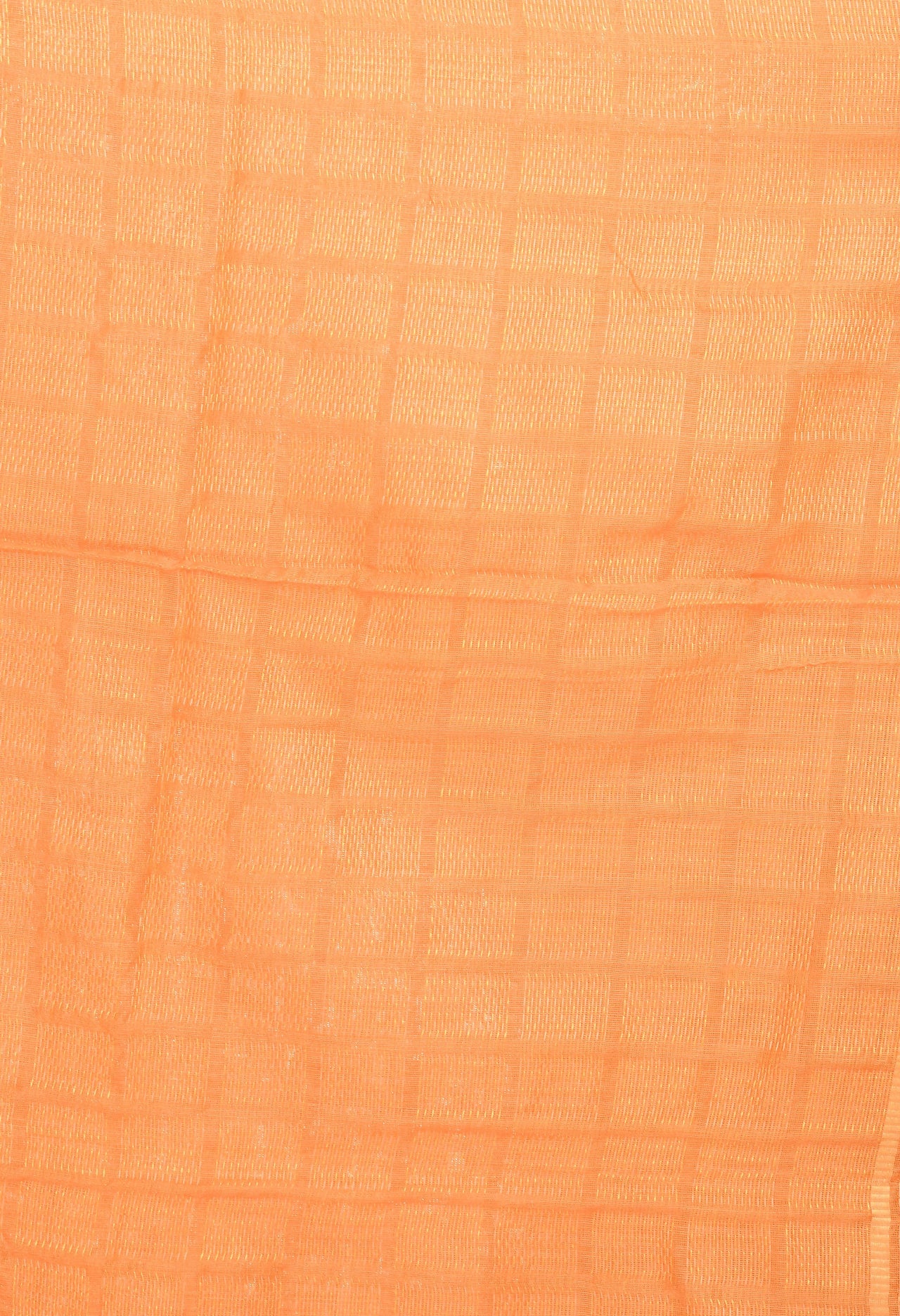 Mominos Fashion Moeza Handloom Cotton Light Orange Dupatta