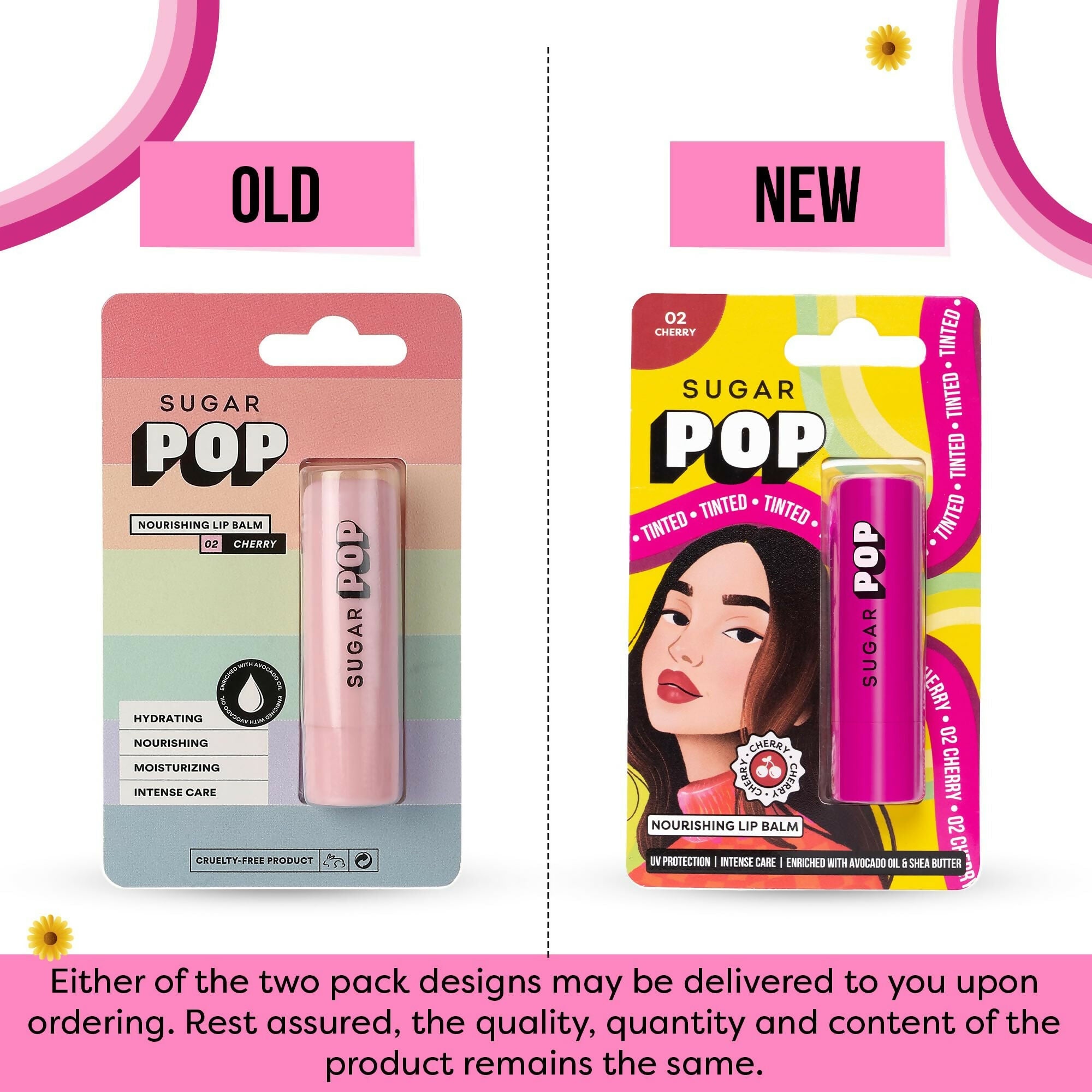 SUGAR POP Nourishing Lip Balm - 06 Strawberry