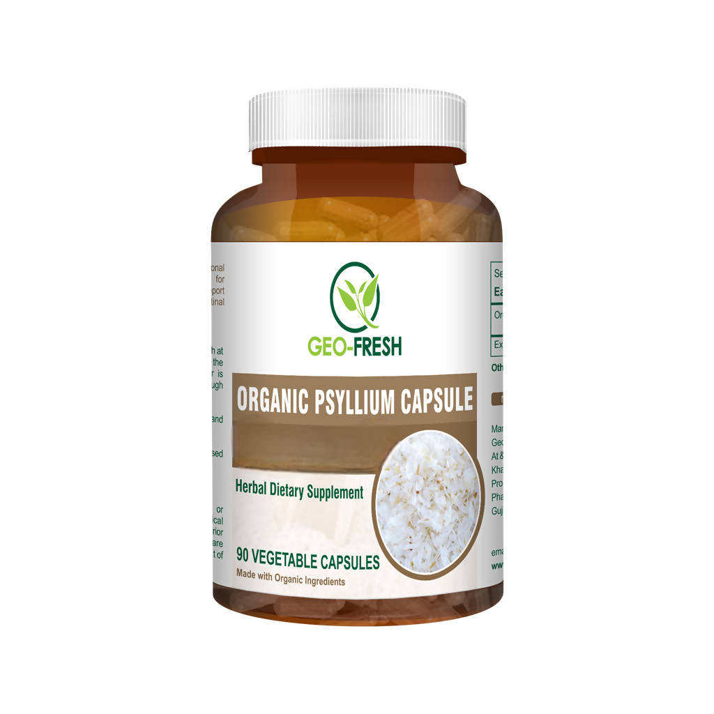 Geo-Fresh Organic Psyllium Capsules