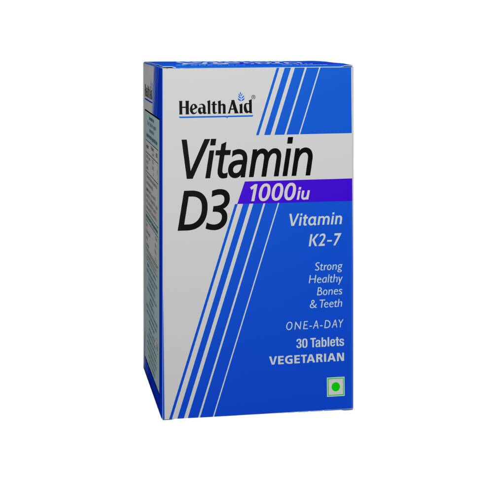 HealthAid Vitamin D3 1000 iu Tablets