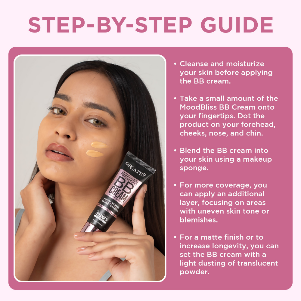 Orgatre Moodbliss BB Cream With SPF 30 PA++ - White Beam-125