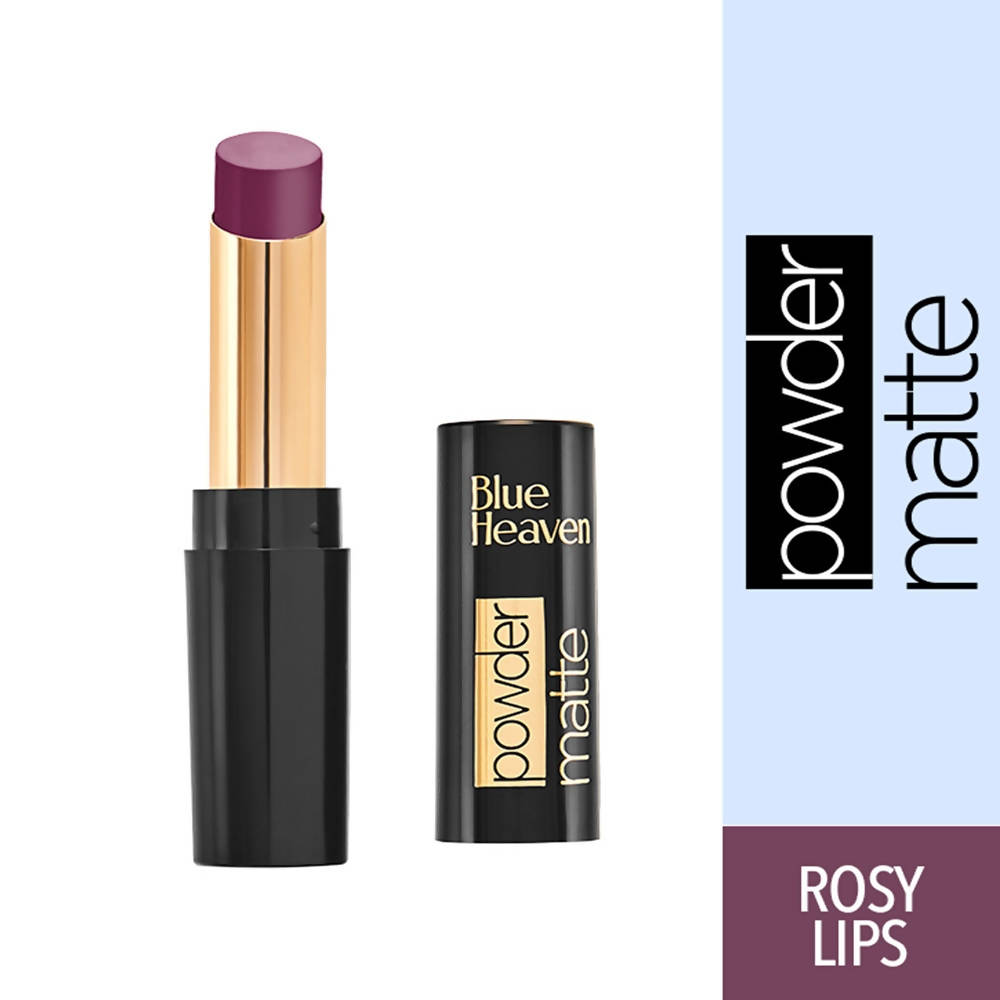 Blue Heaven Powder Matte Lipstick Rosy Lips