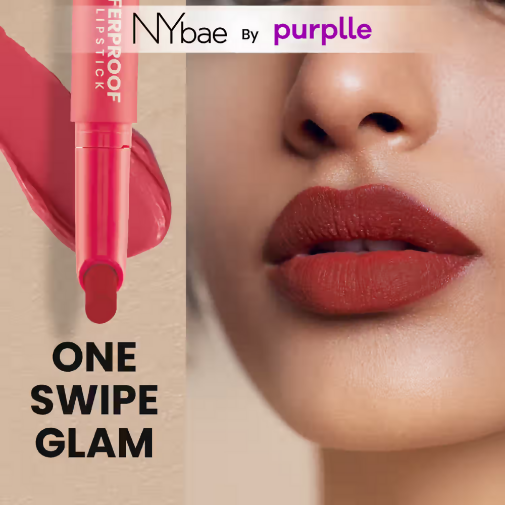 NY Bae Transfer-proof Matte Crayon Lipstick – Ruby Red 10