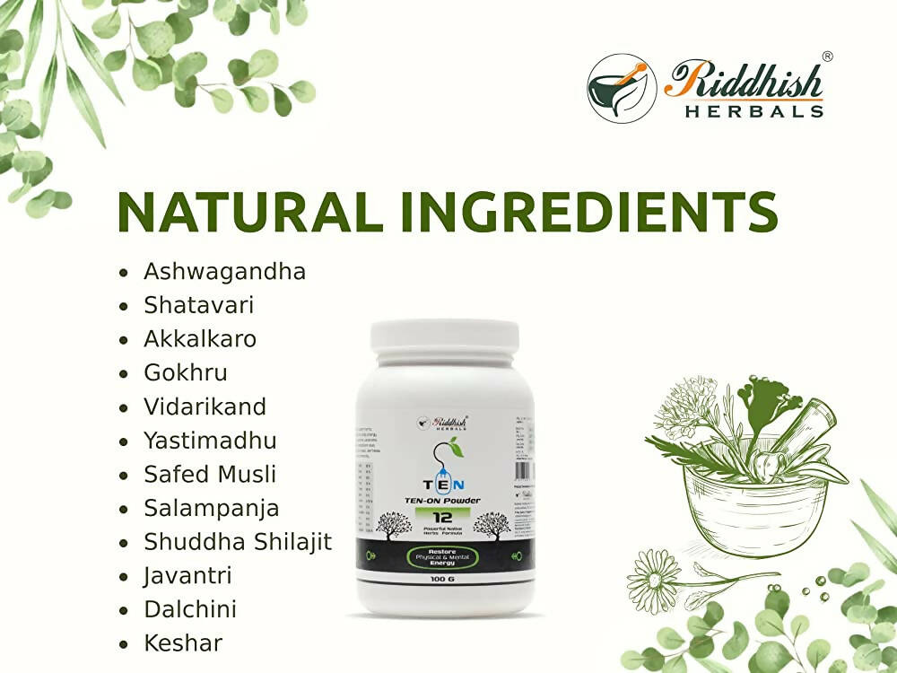Riddhish Herbals Ten On Powder