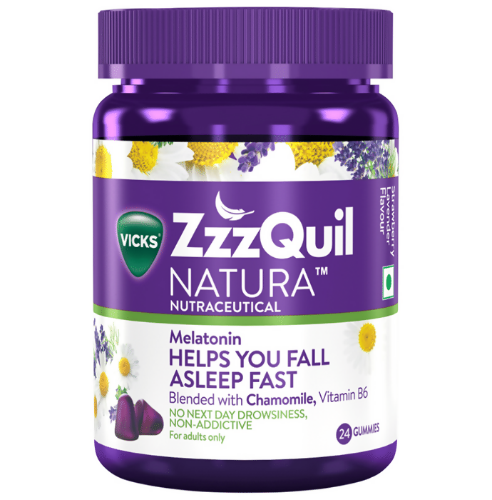 Vicks ZzzQuil Natura Melatonin Sleep Gummies