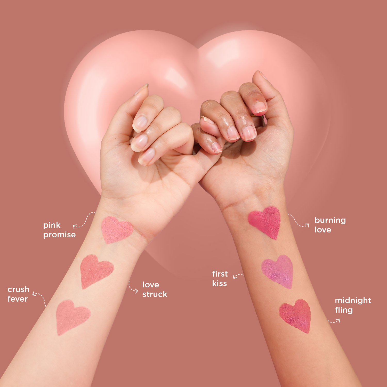 Bella Vita Organic All Hearts Face Blush - Love Struck