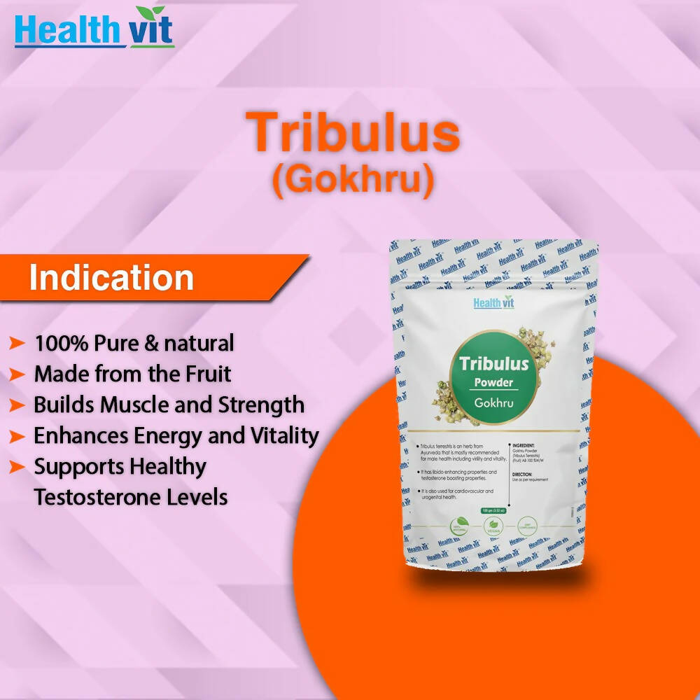 Healthvit Natural Tribulus Powder
