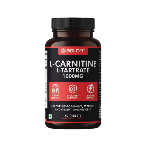 Boldfit L-Carnitine L-Tartrate 1000mg Tablets