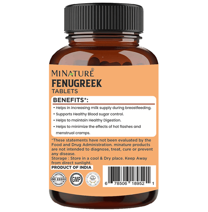 Minature Fenugreek Tablets