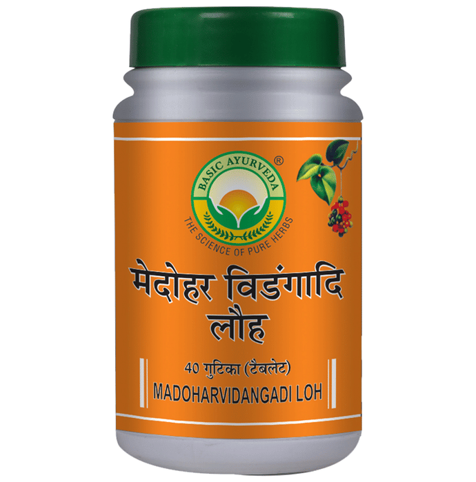 Basic Ayurveda Medohar Vidagdi Loh Tablet