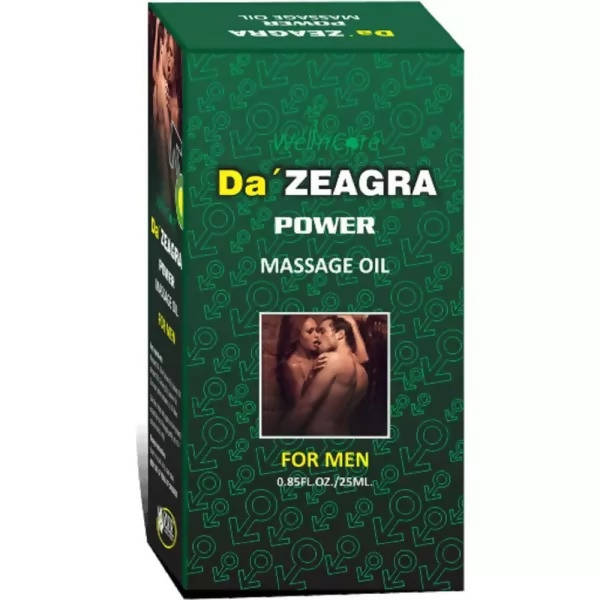 Well n Care Da' Zeagra Power Massage Oil for Men