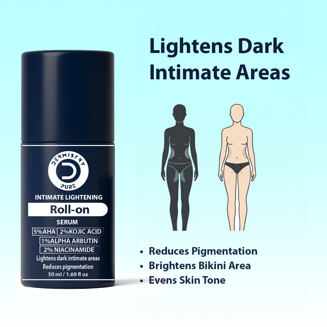 Dermistry Intimate Lightening Brightening Roll On Serum