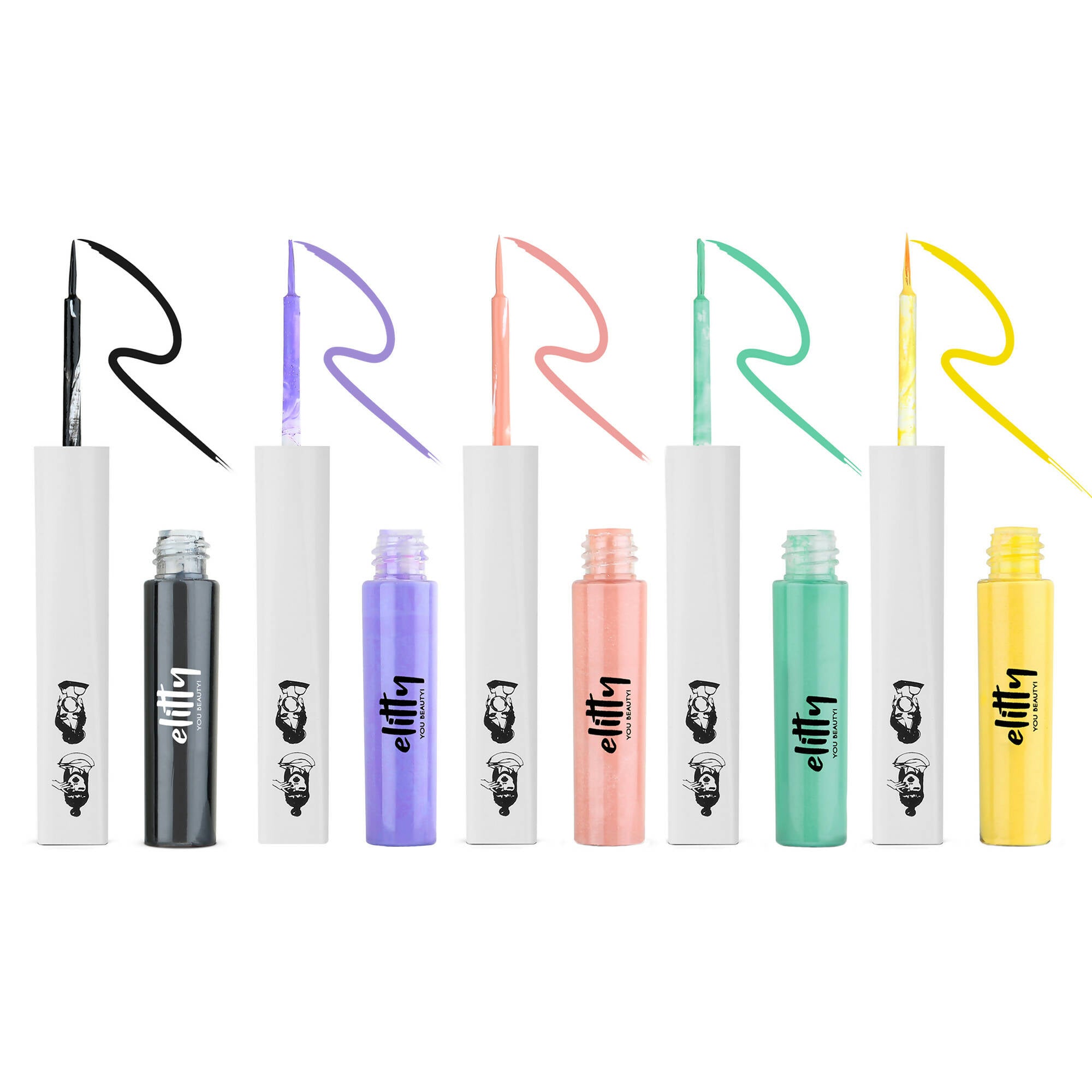 Elitty Eye Gotta Feeling Pop Color Eyeliner Combo